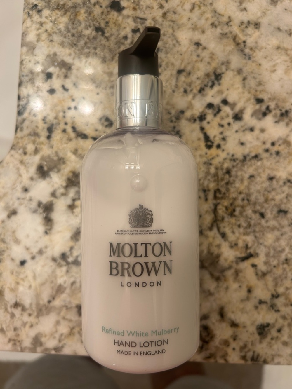 Molton Brown White Hand Lotion with Silver Pump